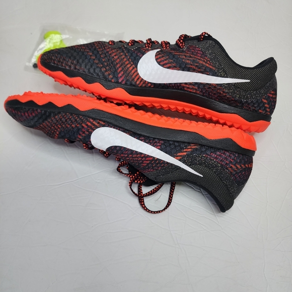Nike Zoom Rival XC Track & Field Running 749349-816 Shoes Black Orange Size 9 - Picture 5 of 9